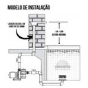 Ver imagem 5 de Kit com 4 Cascatas 25cm de Embutir na Parede com Acabamento em Aço Inox para Piscina