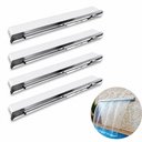 Ver imagem 1 de Kit com 4 Cascatas 25cm de Embutir na Parede com Acabamento em Aço Inox para Piscina