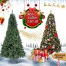 Árvore de Natal Pinheiro Luxo 1,80m 800 Galhos Tradicional Verde Premium Grande Cheia Luvinco - 1