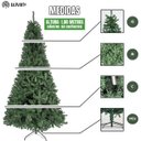 Ver imagem 3 de Árvore de Natal Pinheiro Luxo 1,80m 800 Galhos Tradicional Verde Premium Grande Cheia Luvinco