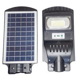 Luminária Solar 50W Poste Publica c/ Sensor de Presença - 2