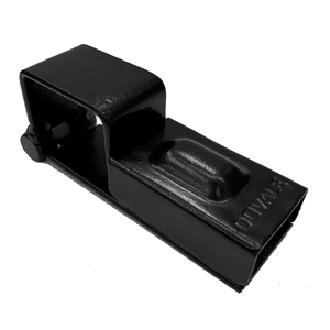 Porta Cadeado P/ Portão Dovale N.2 - 43 X 38 - Preto P/ Cad 30mm