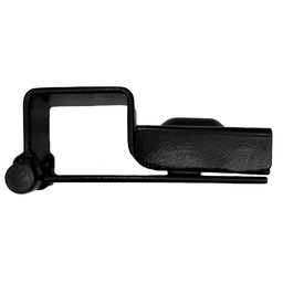Porta Cadeado P/ Portão Dovale N.2 - 43 X 38 - Preto P/ Cad 30mm - 2