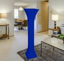 Ver mais imagens de Vaso Planta Pilar Suporte Torre 140x30 Trapézio Polietileno BGPLASTICOS V21 AZUL ESCURO 013