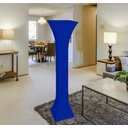 Ver mais imagens de Vaso Planta Pilar Suporte Torre 140x30 Trapézio Polietileno BGPLASTICOS V21 AZUL ESCURO 013