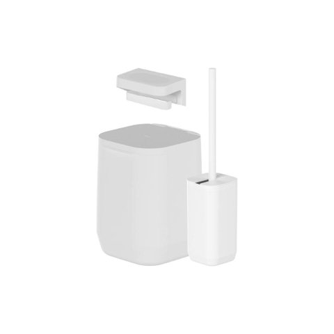 Kit de Banheiro com Lixeira de Piso/parede ou 3 Peças