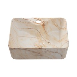 Cuba De Apoio Para Banheiro Retangular Slim Louça Cerâmica 40 cm Cornalina Pingoo.casa - - 1