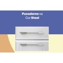 Ver imagem 4 de Cozinha Compacta Topazio C/ 11 Portas ( 3 C/ Vidro ) Preto - Telasul