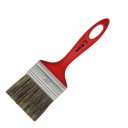 Ver imagem 1 de Kit 12 Pincel Trinchas Para Pintura Tigre Media 500 2 1/2 Polegadas Cerda Gris Parede Látex Acrí