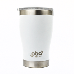 Copo Térmico Aço Inox Parede Dupla e Isolamento a Vácuo com Tampa 473 Ml Oba Térmic - 2