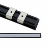 Perfil Linear de Embutir 1m em Alumínio P/fita Led C/trava Fix Id240 St3100 - 4