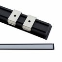 Ver imagem 4 de Perfil Linear de Embutir 1m em Alumínio P/fita Led C/trava Fix Id240 St3100