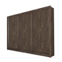 Ver imagem 5 de Guarda-Roupa Casal 3 Portas de Correr 6 Gavetas Toronto Espresso Móveis