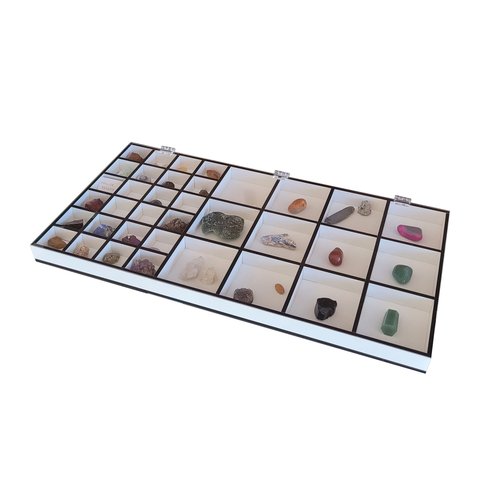 Porta Coleção Organizador com Tampa de Acrílico