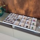 Ver mais imagens de Porta Coleção Organizador com Tampa de Acrílico