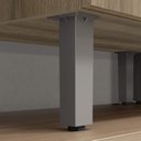 Ver imagem 7 de Cozinha Compacta Paneleiro e Armário Aéreo 5 Portas 1 Nicho Star Itatiaia