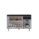 Ver imagem 3 de Gabinete de Cozinha 120cm Preto 3 Portas 1 Gaveta S/ Tampo