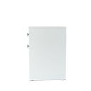 Ver imagem 3 de Mesa de Cabeceira Minimalista com 02 Gavetas em MDF Branco - Pea Móveis