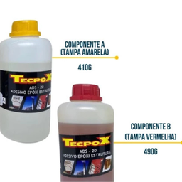 Adesivo Epóxi Cola 900g A+b Araldite Náutico Ads20 Tecpox - 4