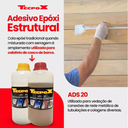 Ver imagem 2 de Adesivo Epóxi Cola 900g A+b Araldite Náutico Ads20 Tecpox