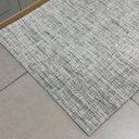 Ver imagem 3 de Tapete Passadeira Trellas Japão Cinza Antiderrapante Quarto Sala Decorativo Moderno Poliéster Algodã