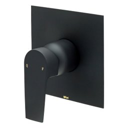 Acabamento Registro Monocomando 3/4 Preto Fosco Bold 370 - 1