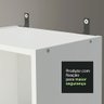 Estante Livreiro Madesa 6906 com 6 Nichos Branco Cor:Branco - 8