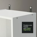 Ver mais imagens de Estante Livreiro Madesa 6906 com 6 Nichos Branco Cor:Branco