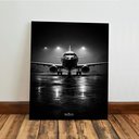 Ver imagem 6 de Kit 3 Quadro Decorativo Avião Jato Aviação Aeronáutica Luxo 28x20cm