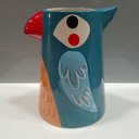 Ver imagem 7 de Cachepô de Cerâmica Azul 22x19x19cm Vaso Plantas Jardim Sala Suculenta Flores