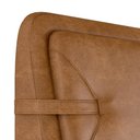 Ver imagem 7 de Cabeceira Cama King 195cm Nalu Sintético Caramelo Z37 - Mpozenato