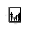 Ver imagem 3 de Quadro de Parede Família em MDF