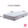 Colchão Solteiro Molas Ensacadas Viscoelástico Espuma Nasa Ortopédico D33 com Pillow 88x188x26 Bf Co - 5
