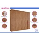 Ver imagem 5 de Guarda Roupa 6 Portas e 6 Gavetas Guarapari Cinamomo - Panan