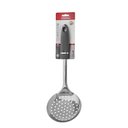 Ver imagem 3 de Jogo de Talheres em Inox Concha e Escumadeira com Cabo Cinza Elegância e Qualidade