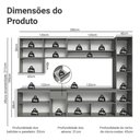 Ver imagem 4 de Armário de Cozinha Completa 280 Cm Suspensa Nice Madesa 05