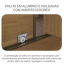 Ver imagem 4 de Guarda Roupa Solteiro Toledo e Cômoda Seul Cumaru 23 - Novo Horizonte