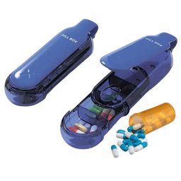 Porta Remedio Pilula Comprimido Capsula Compartimento Divisoria Estojo Resistente Portatil Seguro Ma - 4