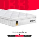 Ver imagem 4 de Cama Box Base Solteiro + Colchão Life D33 Pillow Top 61x88x188cm - Branco - e-Shop Casa