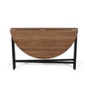 Ver imagem 3 de Mesa de Jantar 4 Lugares Redonda Dobrável Prática Noronha - Straub Web