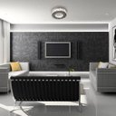 Ver imagem 4 de Lustre Plafon 24w Redondo 35cm Cristal Led Sobrepor 6000k Bivolt