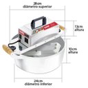 Ver imagem 3 de Misturador Elétrico Automático para Massas de Doces e Salgados 4 Litros Bivolt Saro