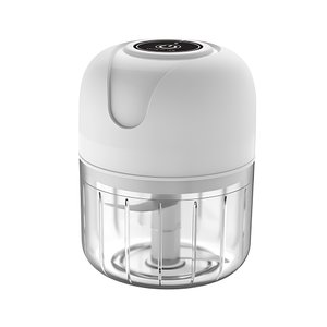 Processador Mini Portátil Branco Usb 250ml Recarregável com 3 Lâminas Aço Inox Tritura Alimentos:bra