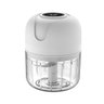 Processador Mini Portátil Branco Usb 250ml Recarregável com 3 Lâminas Aço Inox Tritura Alimentos:bra - 1