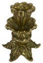 Ver imagem 4 de Castiçal 1 Vela 9 Cm Bronze Trabalhado Jantar Altar Igrejas