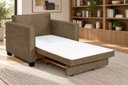 Ver imagem 4 de Sofá Cama Solteiro 100 cm Linho Fusion Yescasa