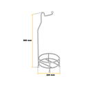 Ver imagem 3 de Lixeira Preta para Banheiro e Lixeira Inox Escritório