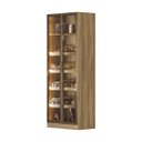 Ver imagem 2 de Sapateira Ravi New 81x230cm 2 Portas Reflecta com LED Olmo 1324