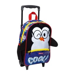 Kit Mochila Escolar Infantil Mochilete Media Sestini Kids Basic Pinguim Sestini - 2