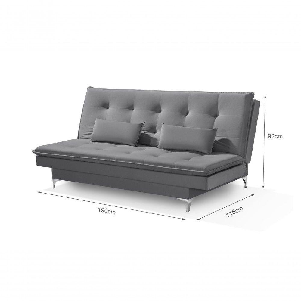 Sofa Cama Barcelona P/ Sala E Quarto Versátil P/ Flat E Apartamento